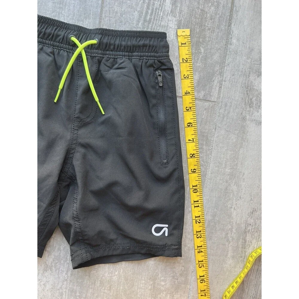 Gap Fit Boy Athletic Short Gym Quick Dry Mesh Lined Pull On Elastic Waist XS 4-5